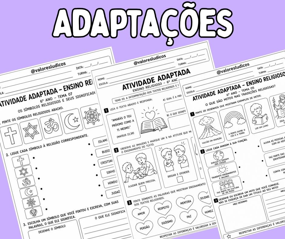 Ensino Religioso – 6º Ano (2º Semestre) - Imagem 4