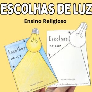 Atividade lúdica Boas Vindas - Ensino Religioso