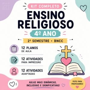 Planos de aulas e atividades Ensino Religioso 4⁰ ano