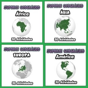 Atividades sobre Continentes