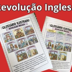 Revolução Inglesa – Atividade + Glossário Ilustrado
