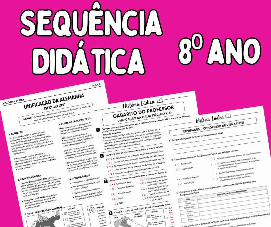 Revoluções na Europa e Unificações Nacionais