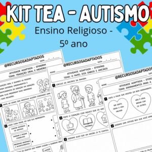Atividades para Autistas 5⁰ ano – Ensino Religioso
