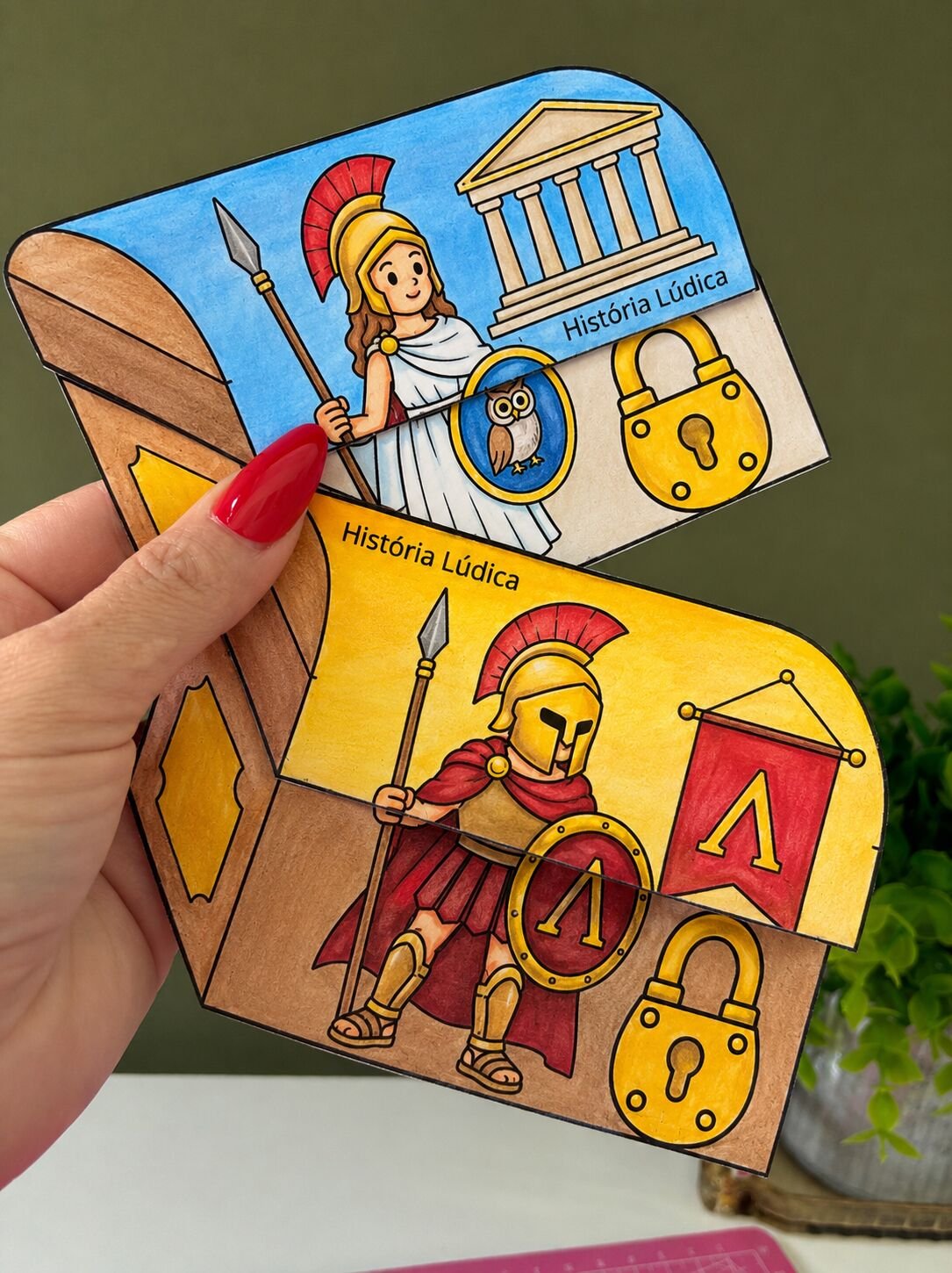 Tesouros de Atenas e Esparta