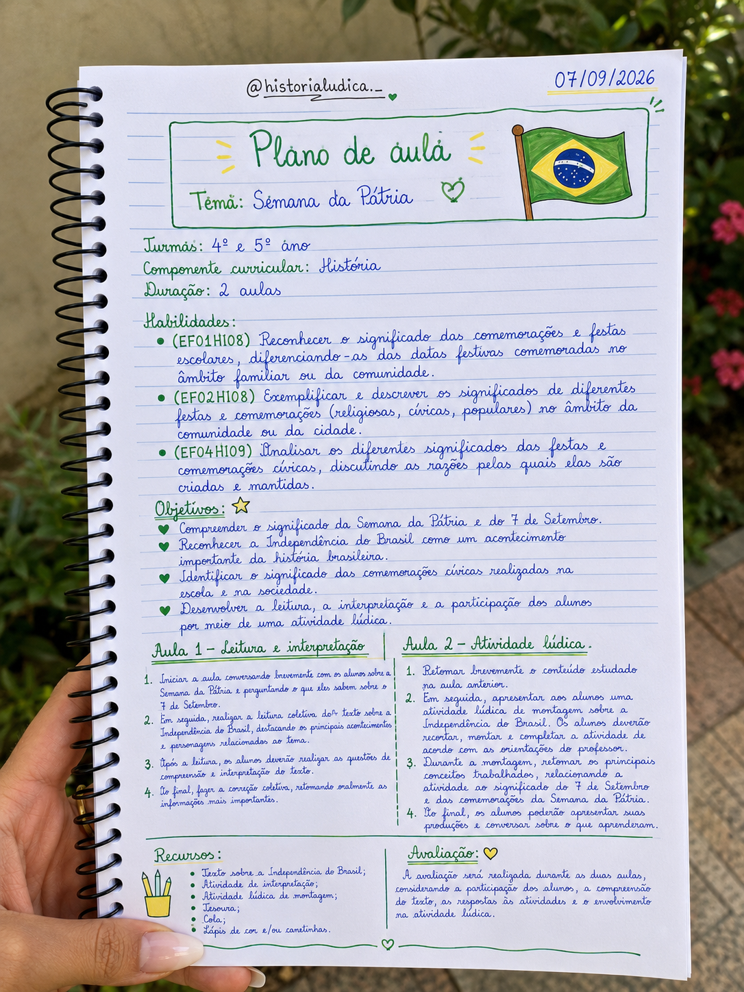 Semana da Pátria 4⁰ e 5⁰