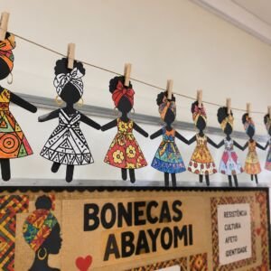 Varal bonecas Abayomi