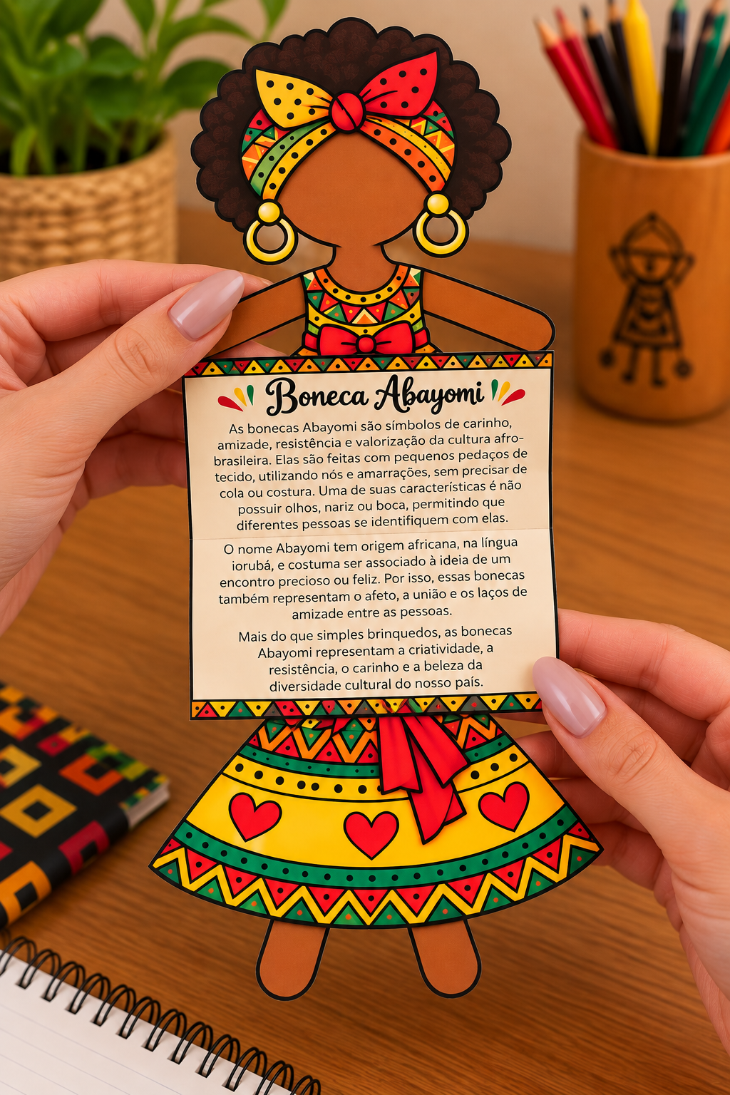 Varal bonecas Abayomi - Imagem 2